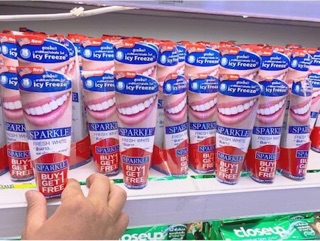 Kem đánh răng ( sét 1 lọ 100ml tặng 1 lọ 60ml)