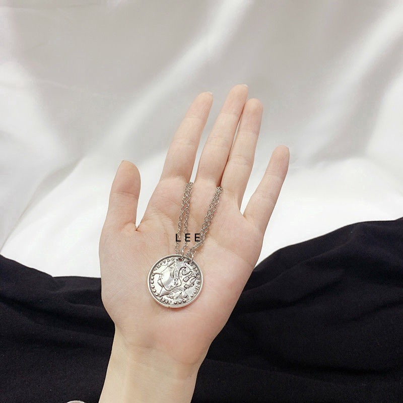 Dây Chuyền Thời Trang Mặt Hình Sừng Nai Đơn Giản Sáng Tạo 23074 Cho Cặp Đôi