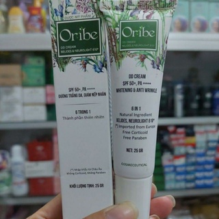 KEM NỀN TRANG ĐIỂM 6 IN 1 TỪ THIÊN NHIÊN DD CREAM ORIBE 25G_ LÀM ĐẸP CHỈ VỚI 1 BƯỚC TRANG ĐIỂM!