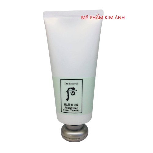 SỬA RỬA MẶT WHOO TRẮNG 180ml-100ml-40ml
