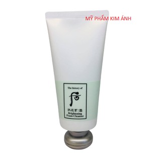 SỬA RỬA MẶT WHOO TRẮNG 180ml-100ml-40ml