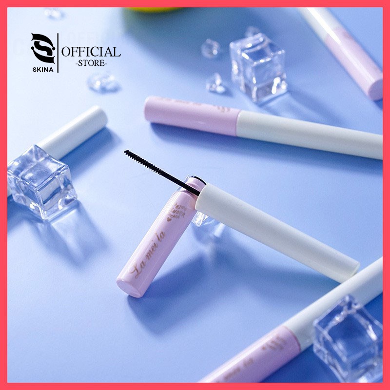 Mascara siêu mảnh Lameila chuốt mi dài mịn hàng nội địa Trung vỏ hồng | BigBuy360 - bigbuy360.vn