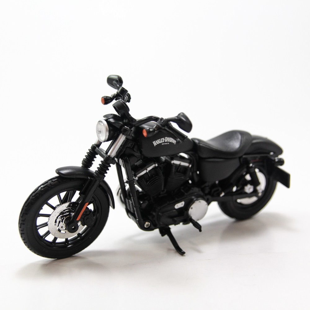 MÔ HÌNH XE HARLEY DAVIDSON 13 SPORTSTER IRON 883 FLAT BLACK 1:12 MAISTO MH-32326