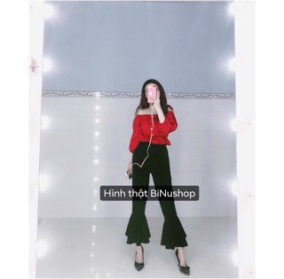 Quần ống loe 9 tất đủ màu