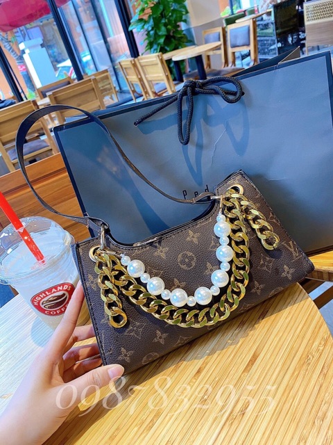 Túi 👜 kẹp nách phối Ngoc da rắn siêu sang bản 2020🥰🥰