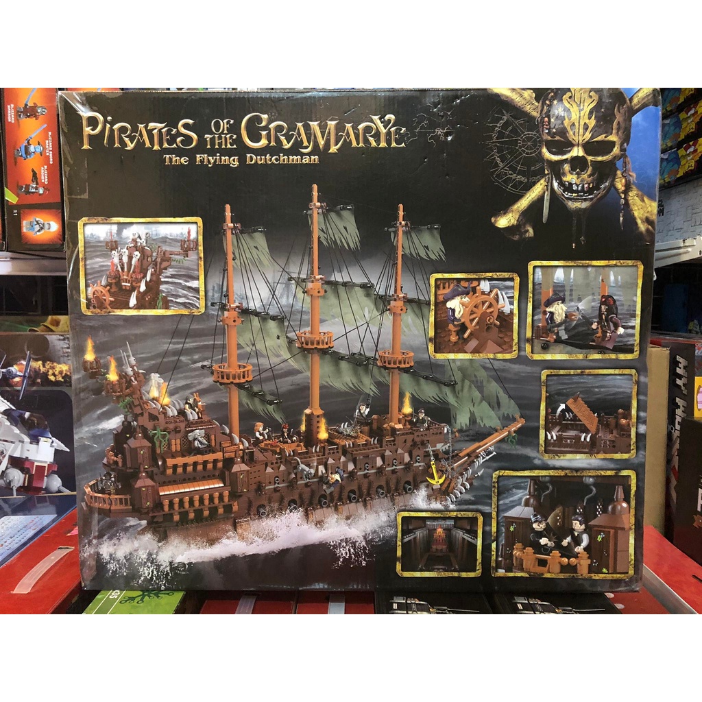 Đồ Chơi Lắp Ghép X 19073 Thuyền Người Hà Lan Bay 3652 Mảnh