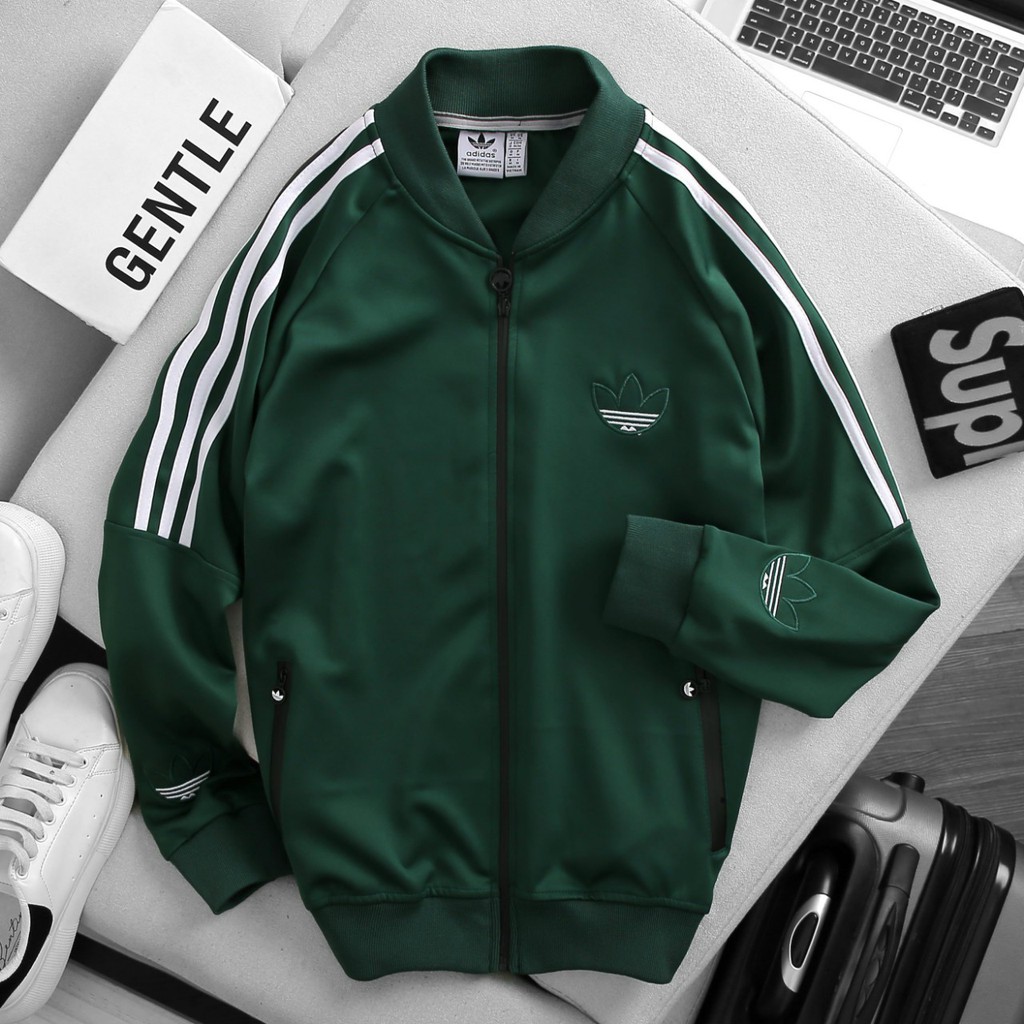 ÁO KHOÁC BOMBER NAM NỮ, ÁO BOMBER ADIDAS, ÁO KHOÁC THỂ THAO 💥 FREESHIP 💥 poly 2 da cao cấp chống thấm cực đẹp