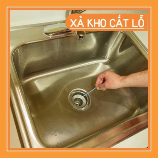[FREE SHIP] Que thông tắc cống, bồn rửa (vỉ gồm 12 que) [XẢ KHO HOT]