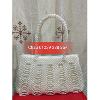 Giỏ xách hạt cườm nữ hoàng handmade