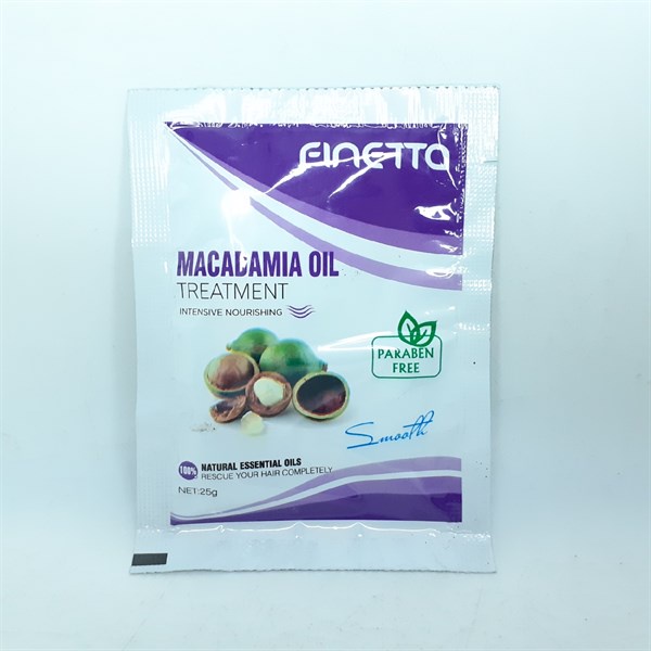 Hấp dầu Finetta Macadamia Oil Treatment 25g