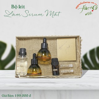 Combo Tự Làm Serum Trẻ Hóa Da Vùng Mắt
