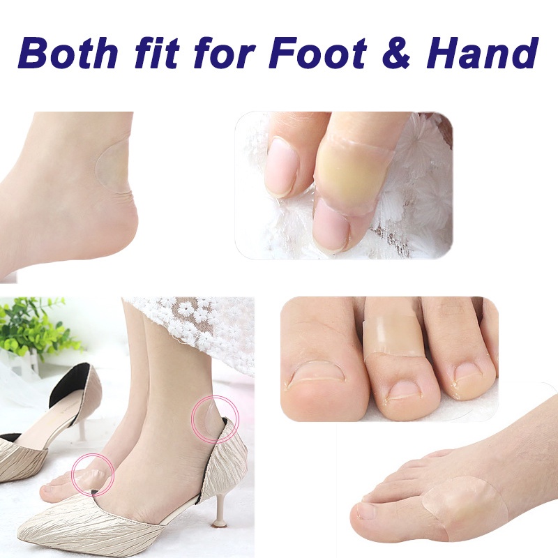 1 Miếng Dán Gót Chân Nhiều Mẫu Bằng Hydrogel Mềm Mại Chống Nước Giảm Đau
