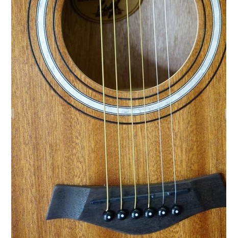 GUITAR ACOUSTIC TAYLOR MINI CỰC ĐẸP[Tặng kèm bao da, phím gảy, giáo trình]