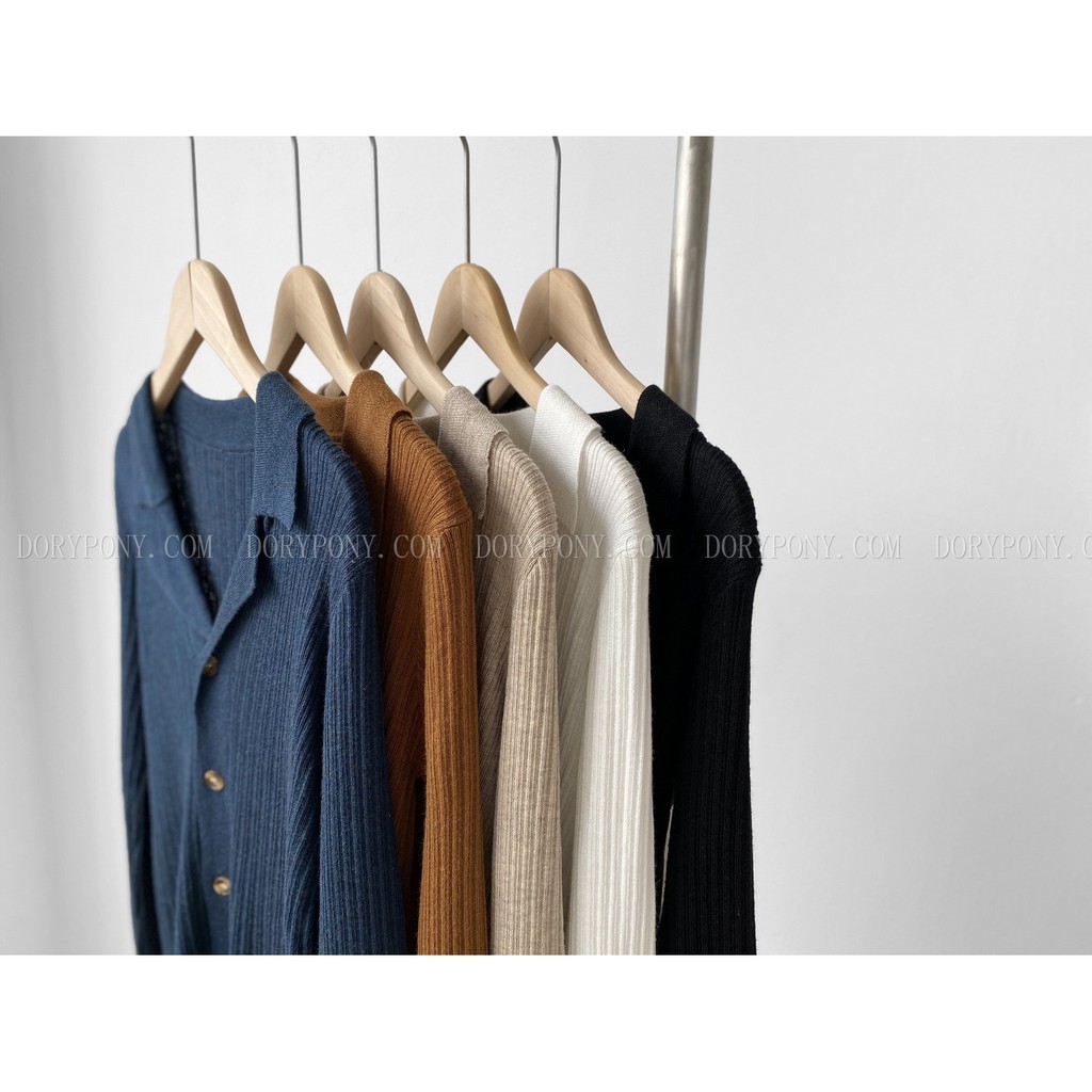 Best Seller - Áo Sơ Mi Len Dài Tay Giảm Béo Tôn Dáng DORY&PONY Cardigan - A140 (5 Màu - Hàng công ty loại 1) | BigBuy360 - bigbuy360.vn