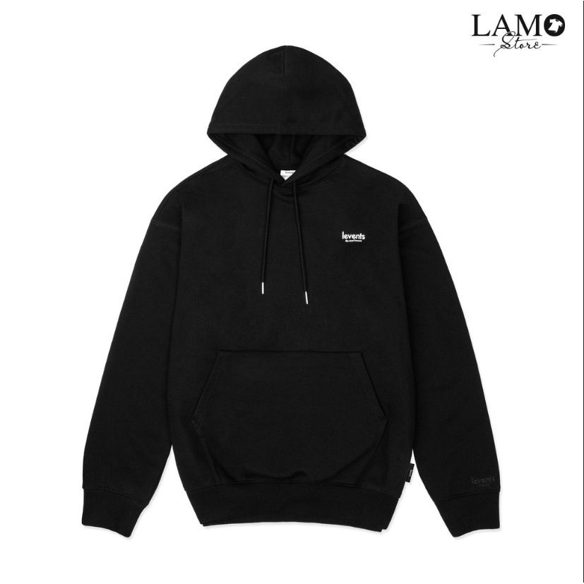 Áo Hoodie LEVENTS Mini Logo Black Lamo Store