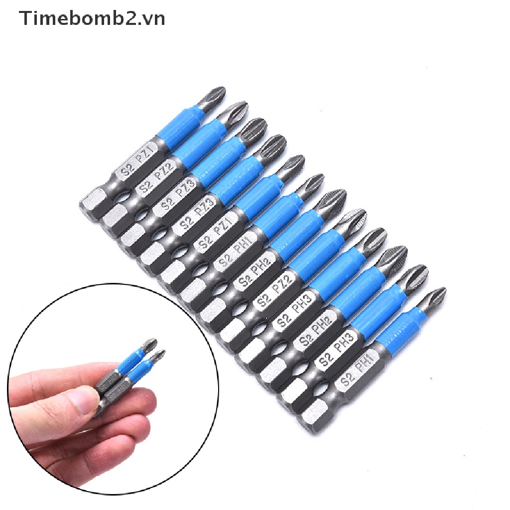 Bộ Tua Vít Điện 2 / 12 50mm Chống Trượt Chuyên Dụng