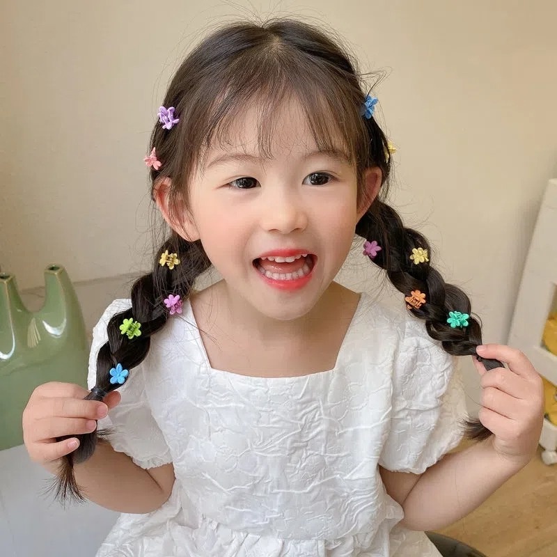 Hộp 36 Kẹp Tóc Mini Dễ Thương Cho Bé Gái