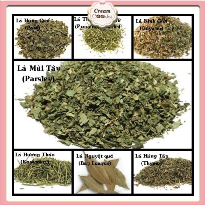 ✿✿✿Lá Thơm Oregano/Rosemary/Basil/Thyme/NguyệtQuế/Parsley Gói Nhỏ 10g✿✿✿