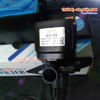 Máy bơm hồ cá AA188 New loại tốt (trang bị đầy đủ máy bơm, hộp lọc)
