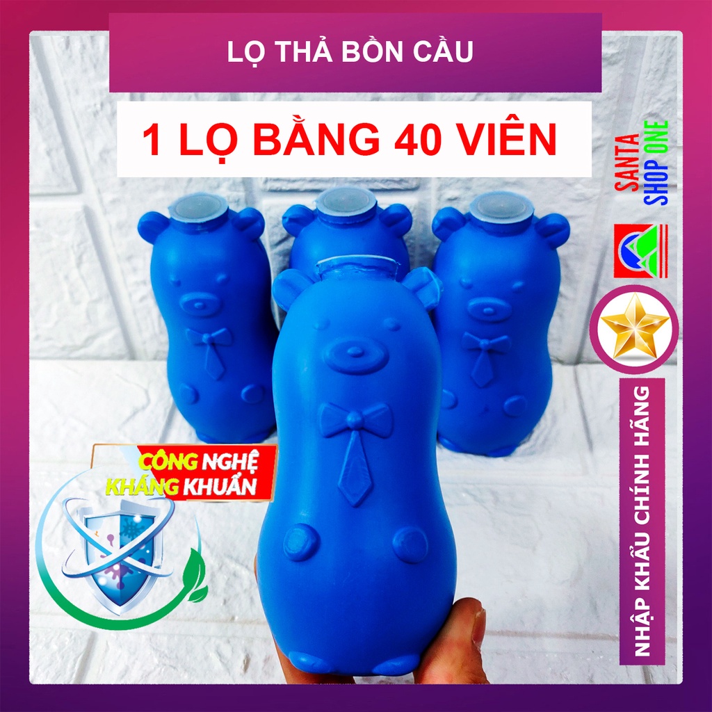 5 Lọ Lợn thả bồn cầu tẩy - Viên thả bồn cầu hình con lợn - Vệ Sinh Toilet - Heo thả bồn cầu khử mùi diệt khuẩn