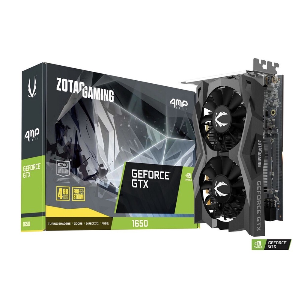 [Card đồ họa chơi game ZOTAC GeForce GTX 1650 AMP CHÍNH HÃNG ☺️☺️☺️☺️