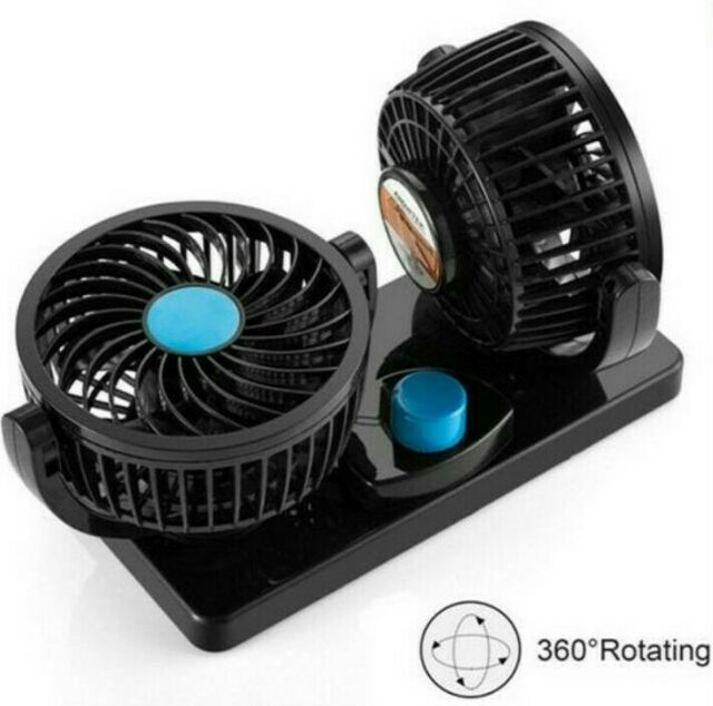 Quạt đôi 12V cho ô tô