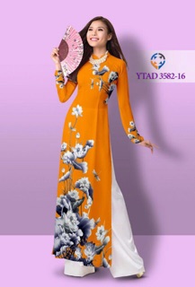 Vải áo dài in 3D order 1 tuần