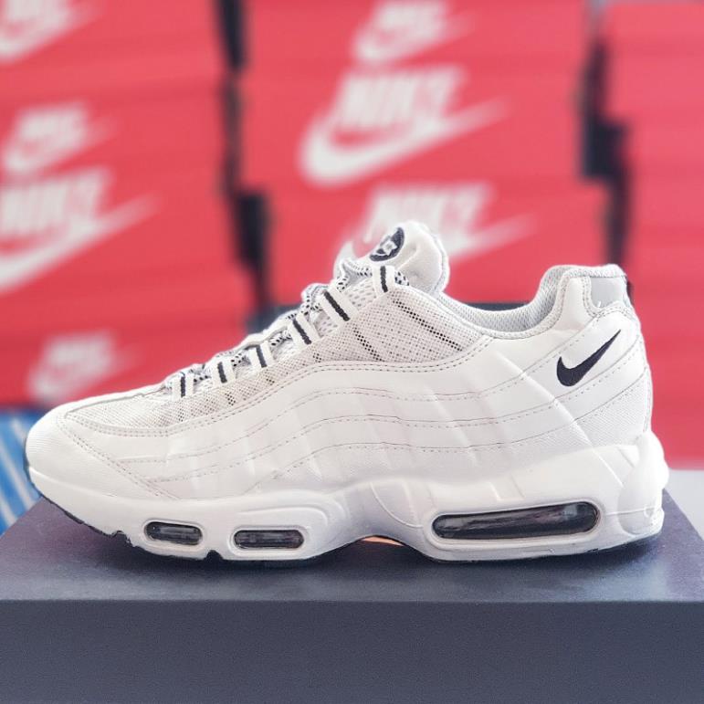 Giày Chính Hãng Nike Air Max 95 trắng đen, nhiều size, real 2hand -hy75