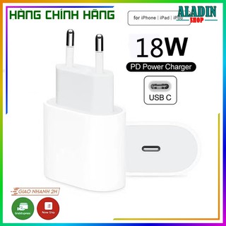 Củ sạc usb type c,củ sạc nhanh 18w ip 11 pro max chân tròn eu cao cấp zin siu xanh