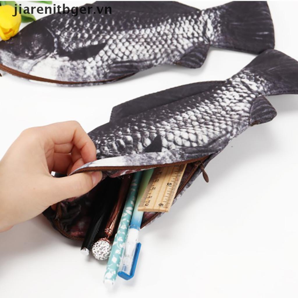 1 Hộp Đựng Bút Hình Con Cá Ngộ Nghĩnh