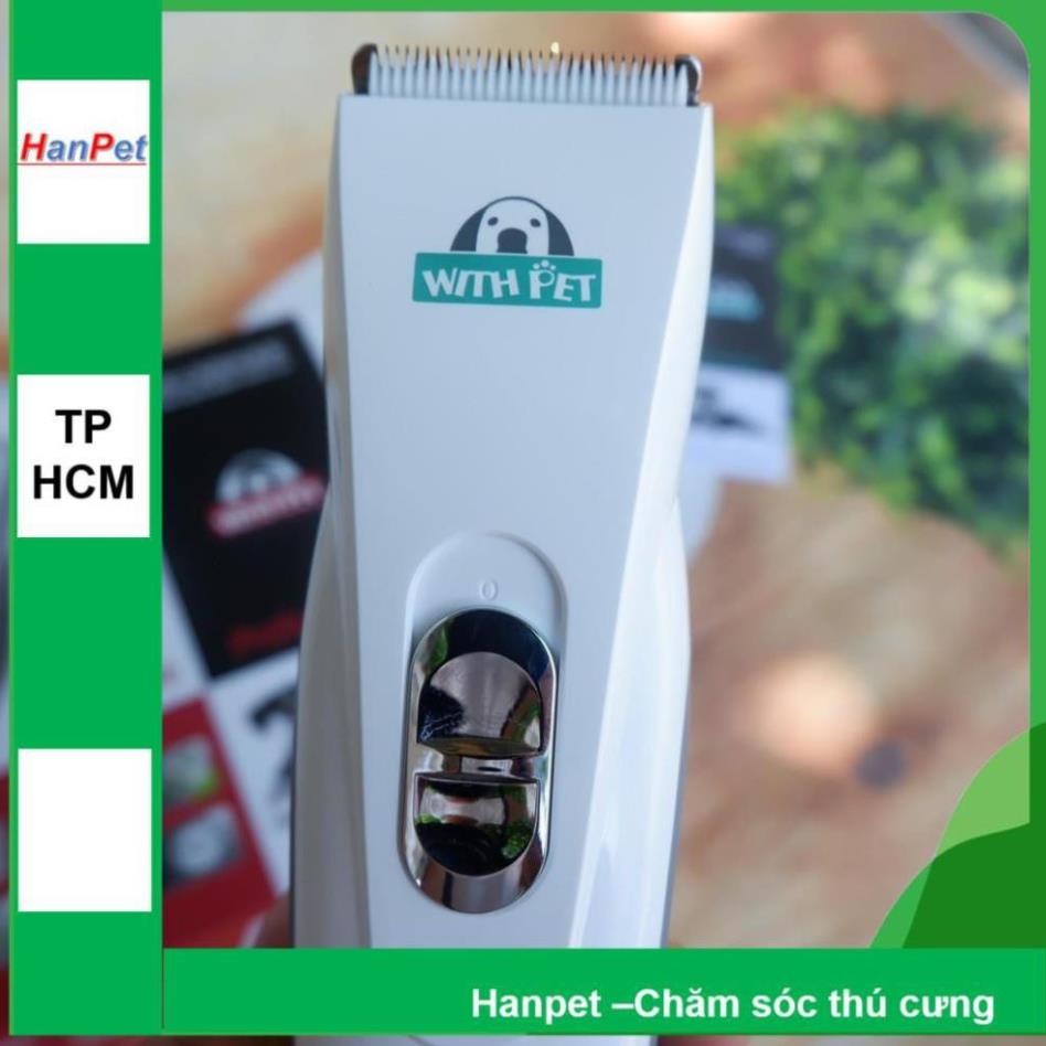 (Sạc và phụ kiện) Tông Đơ máy CP- 6800 THẾ HỆ MỚI- Chuyên Dụng máy Cắt Lông chó mèo chạy êm không ồn