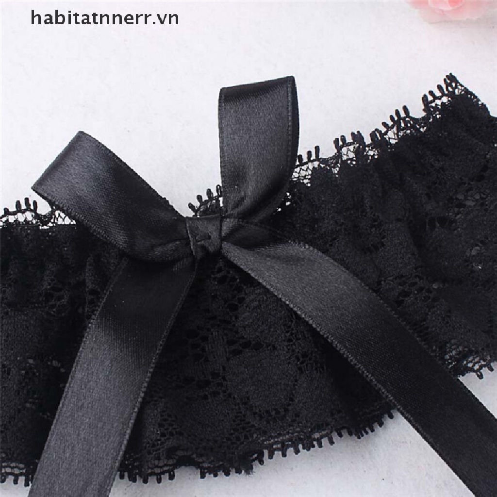 Vòng Ren Đeo Chân Đính Nơ Bướm Có Thể Điều Chỉnh Cho Cô Dâu