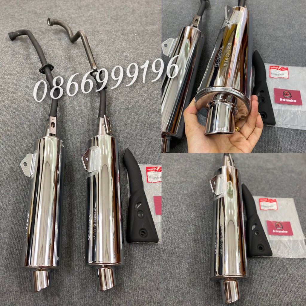 Pô RSX 100 hàng Honda chính hãng lắp các dòng wave