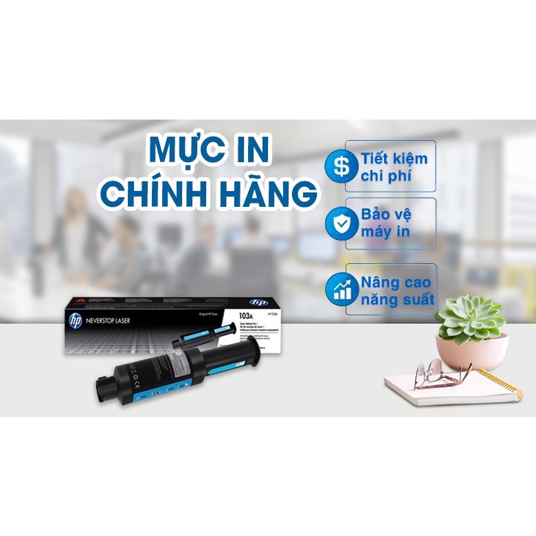 Mực in laser HP 103AD 2 hộp Black Neverstop Toner Reload Kit Dual kit 5000 pages