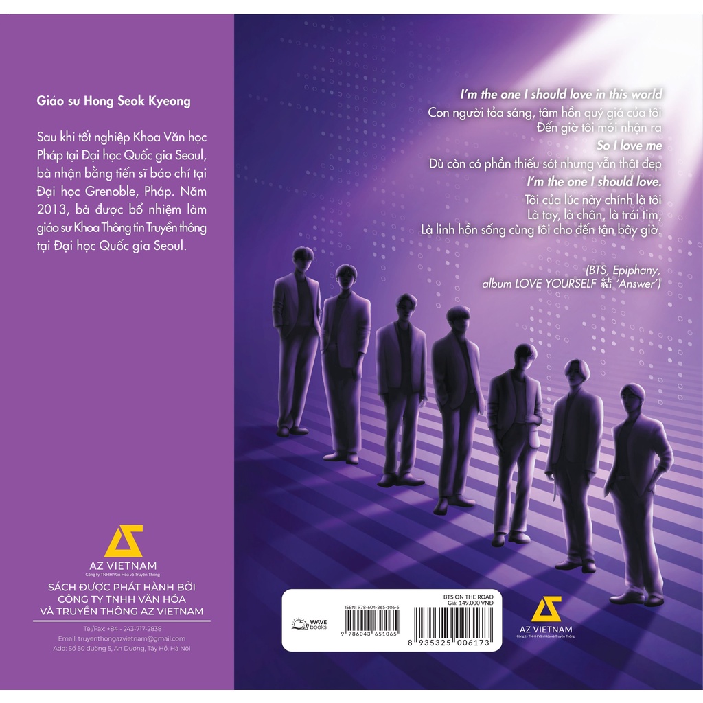 Sách BTS On The Road - Cùng BTS Bước Ra Thế Giới - Tặng Kèm Postcard