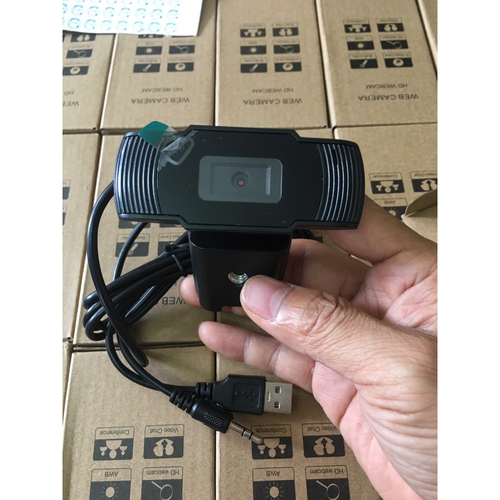 Webcam 720P học online, có mic đàm thoại 2 chiều