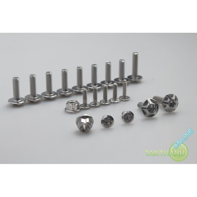 Ốc dàn áo Wave @ nhỏ inox CNC