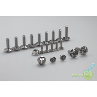Ốc dàn áo Wave @ nhỏ inox CNC
