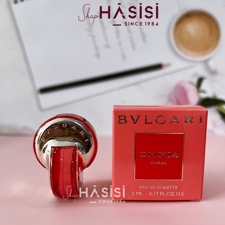 NƯỚC HOA MINI BVLGARI - Omnia Coral EDT 5ml ( ĐỎ - NỮ )