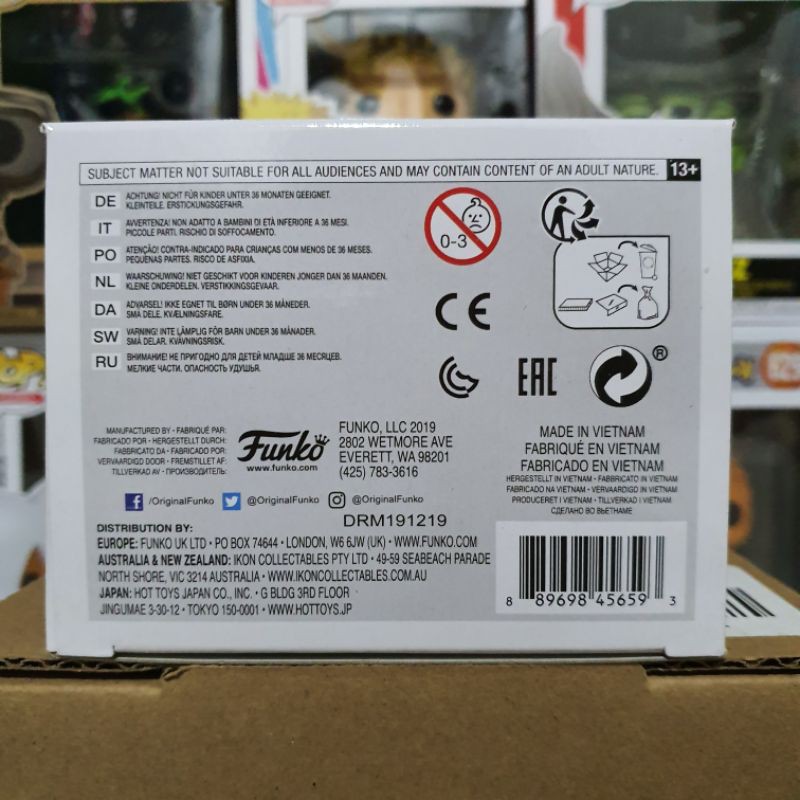 Đồ chơi mô hình funko pop 876 Pennywise without Make-Up - IT