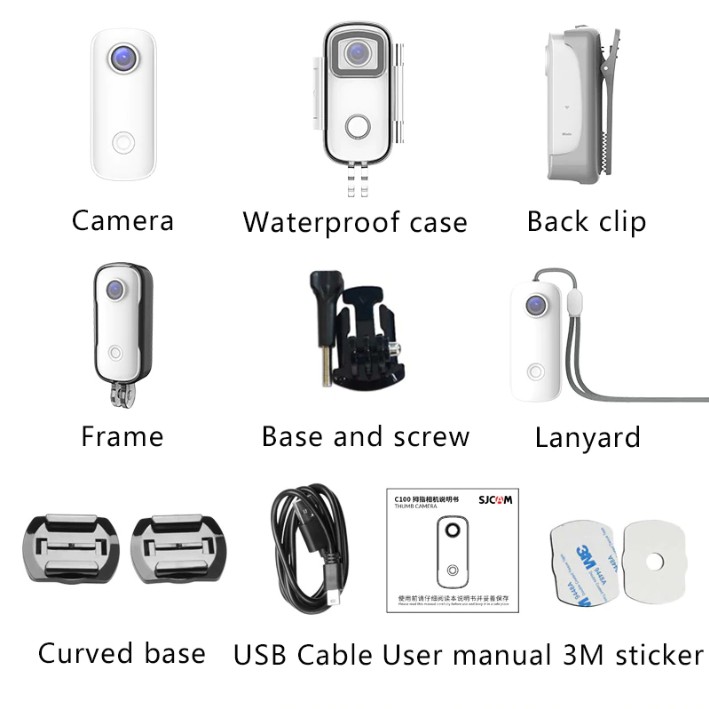 Camera hành trình siêu nhỏ SJCAM C100 - Hãng phân phối chính thức | BigBuy360 - bigbuy360.vn