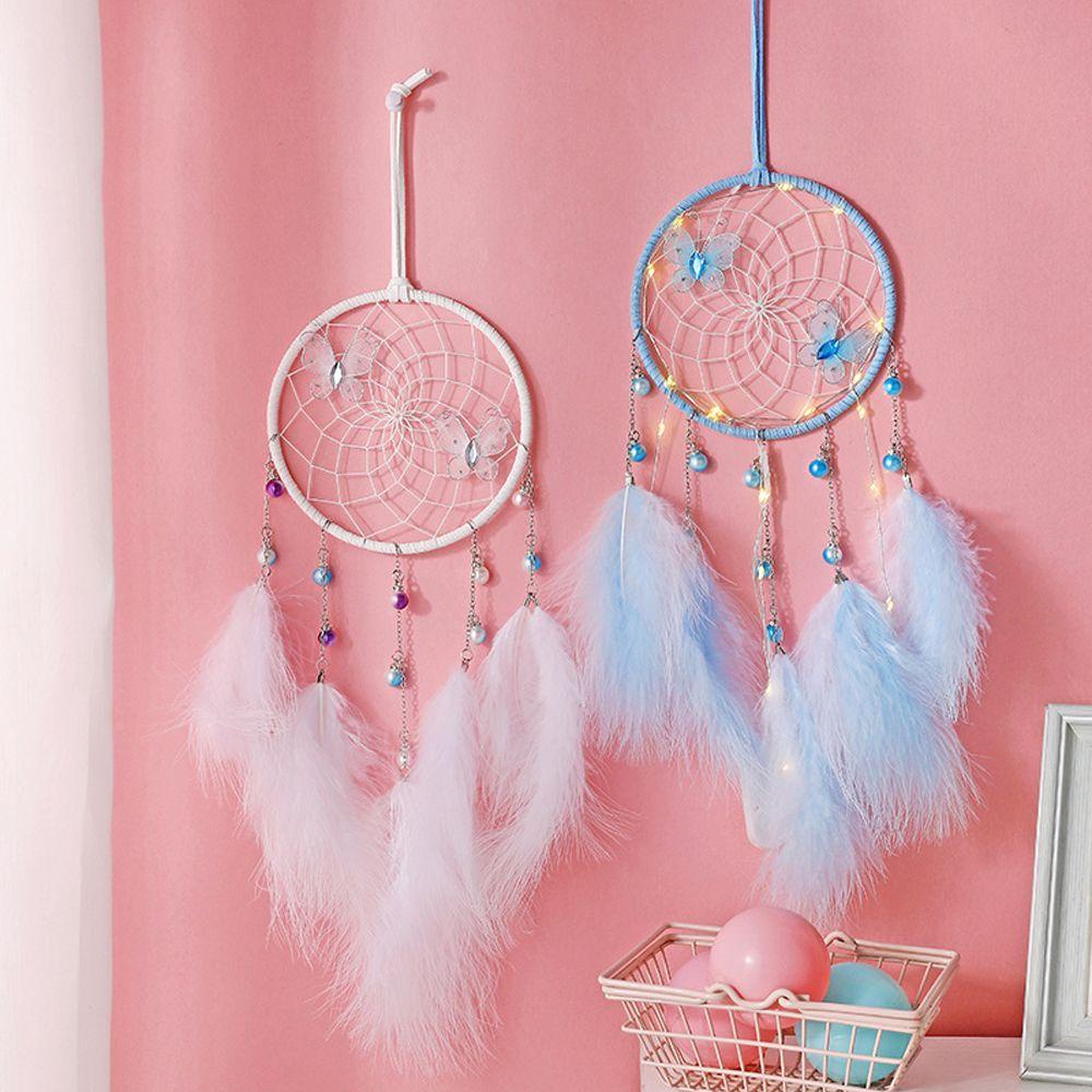 Lưới Bắt Giấc Mơ Có Đèn Trang Trí Độc Đáo