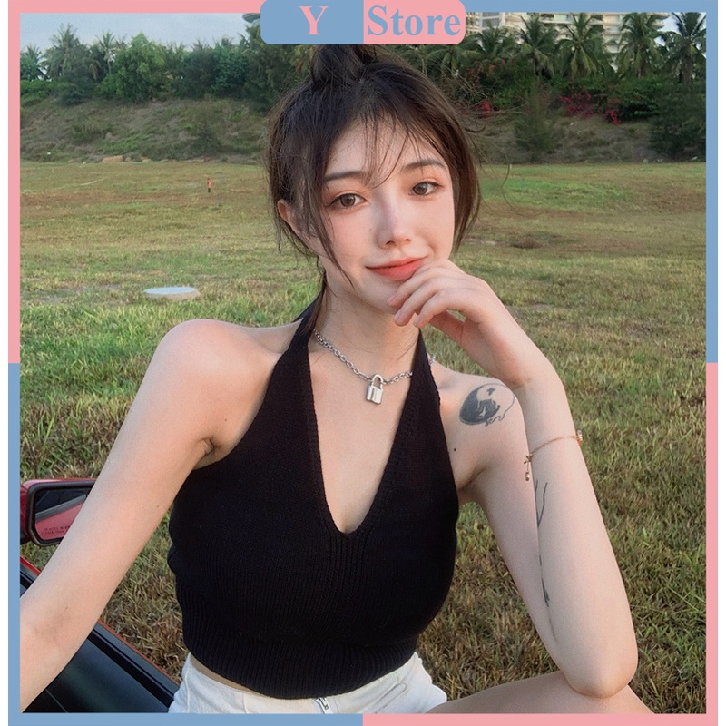 Áo bra hai dây cổ chữ v quyến rũ thời trang 1076