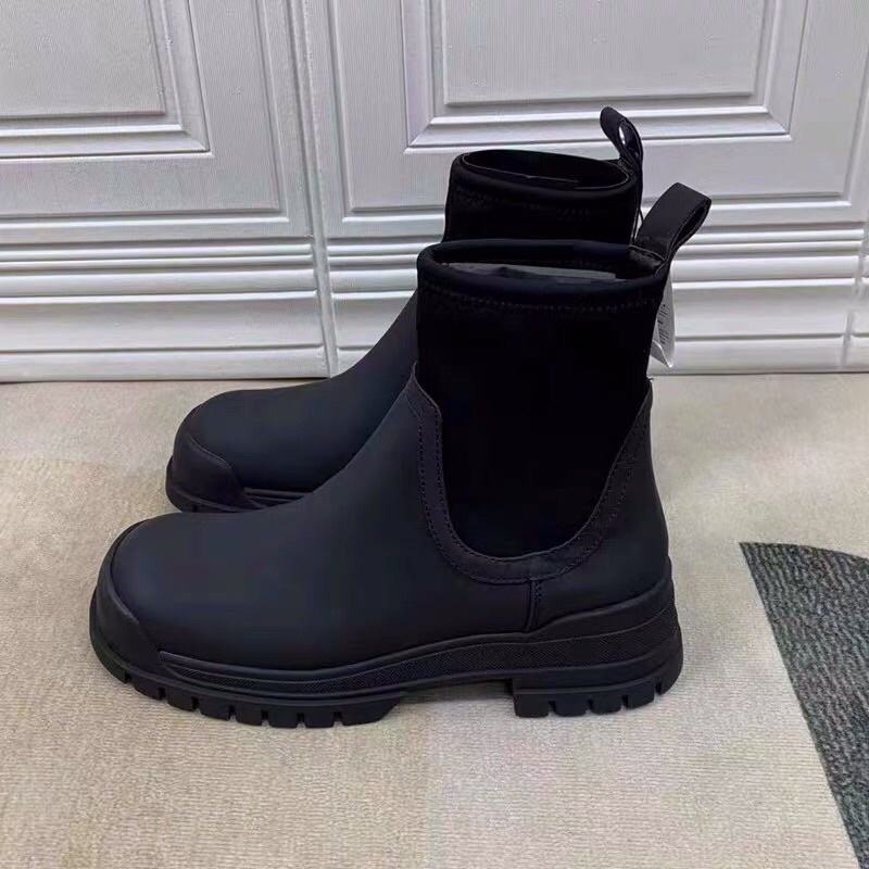 Boots tráng cao su phối vải ZR