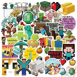 ❉ Miếng Dán Trò Chơi Minecraft - Series 03 ❉ Bộ 50 Miếng Dán Thời Trang Hỗn Hợp DIY