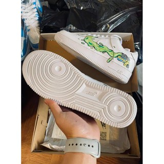 giày AF1 custom súng nước/chất độc