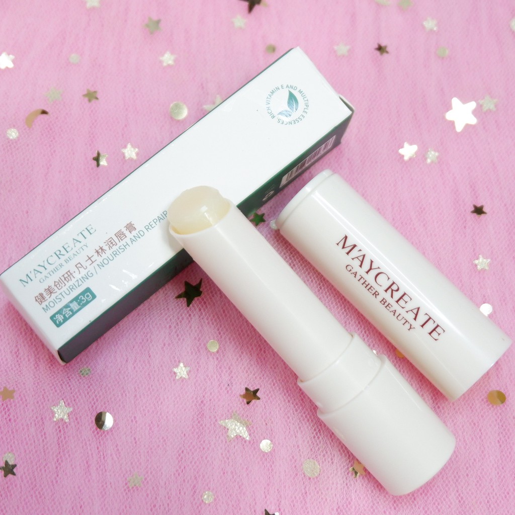 Son dưỡng môi M'aycreate moisture moisturizing lip balm cho đôi môi hồng hào NPP Shoptido | BigBuy360 - bigbuy360.vn