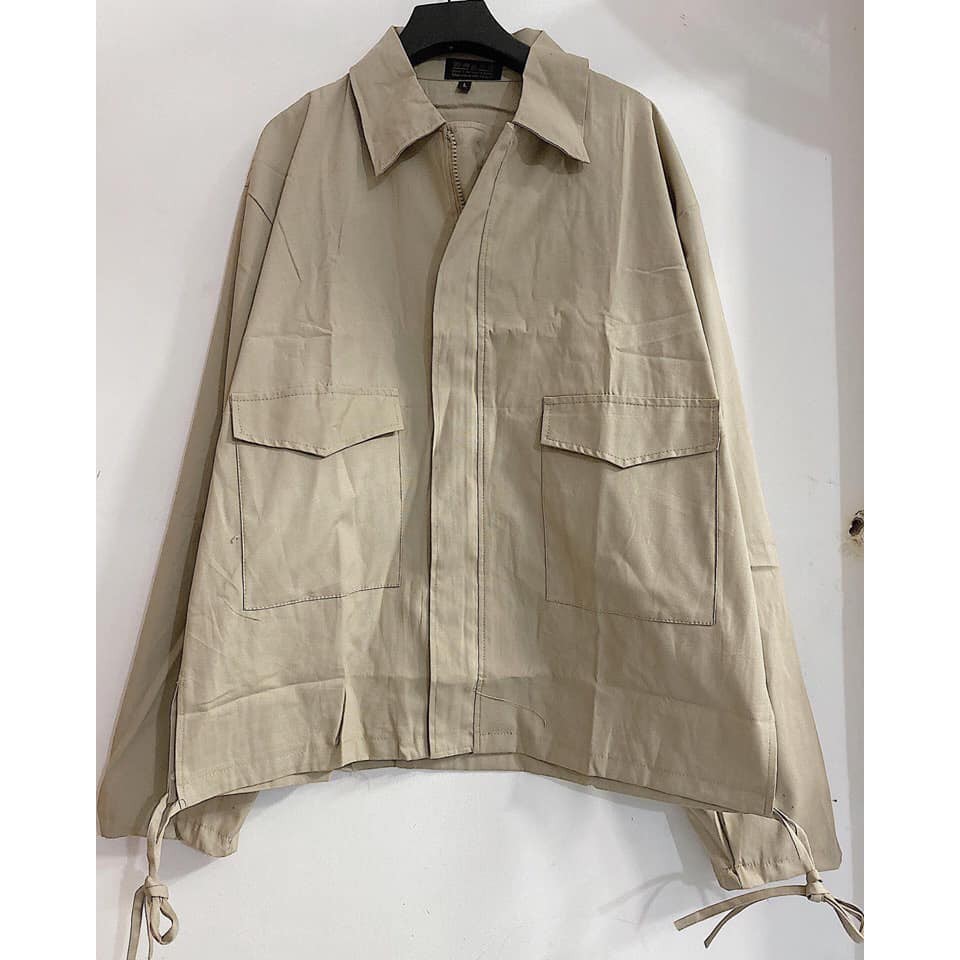 Áo khoác kaki oversize Hara đủ màu - Gin store
