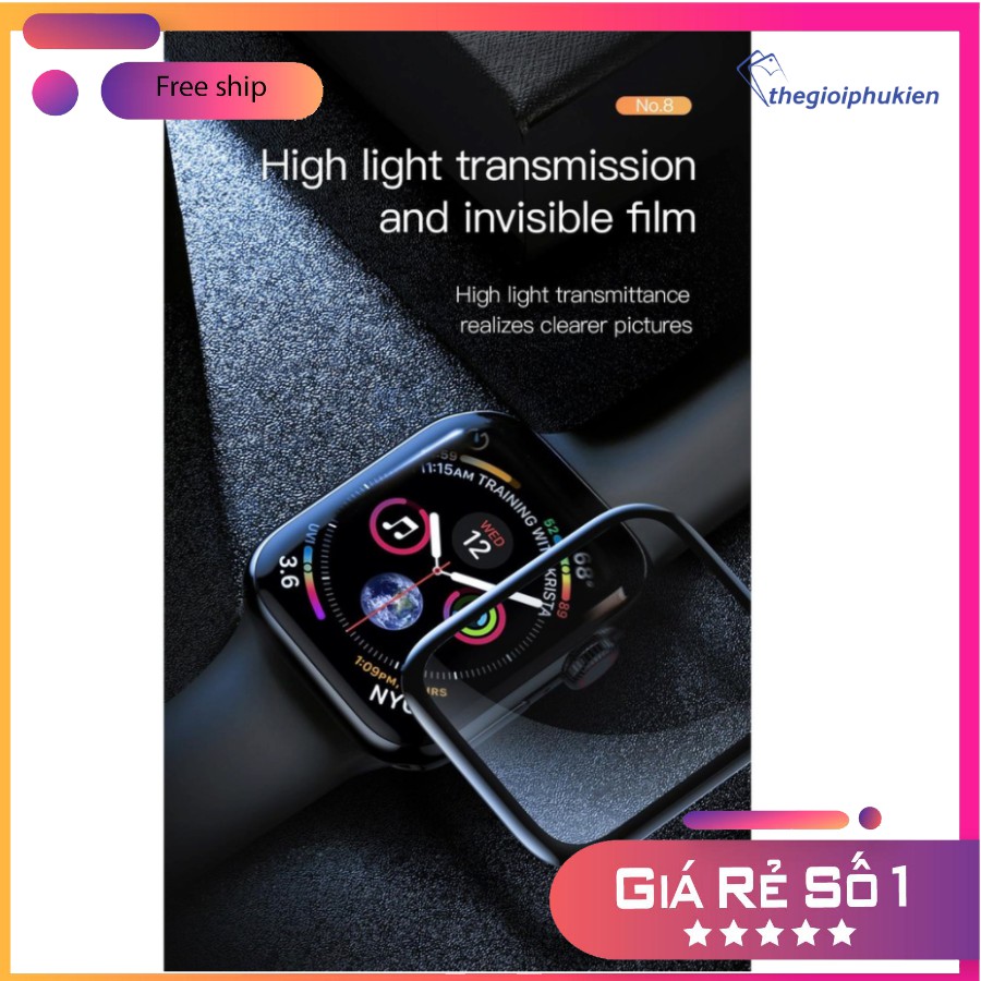 Kính cường lực Baseus cho Apple Watch  size 40mm-44mm