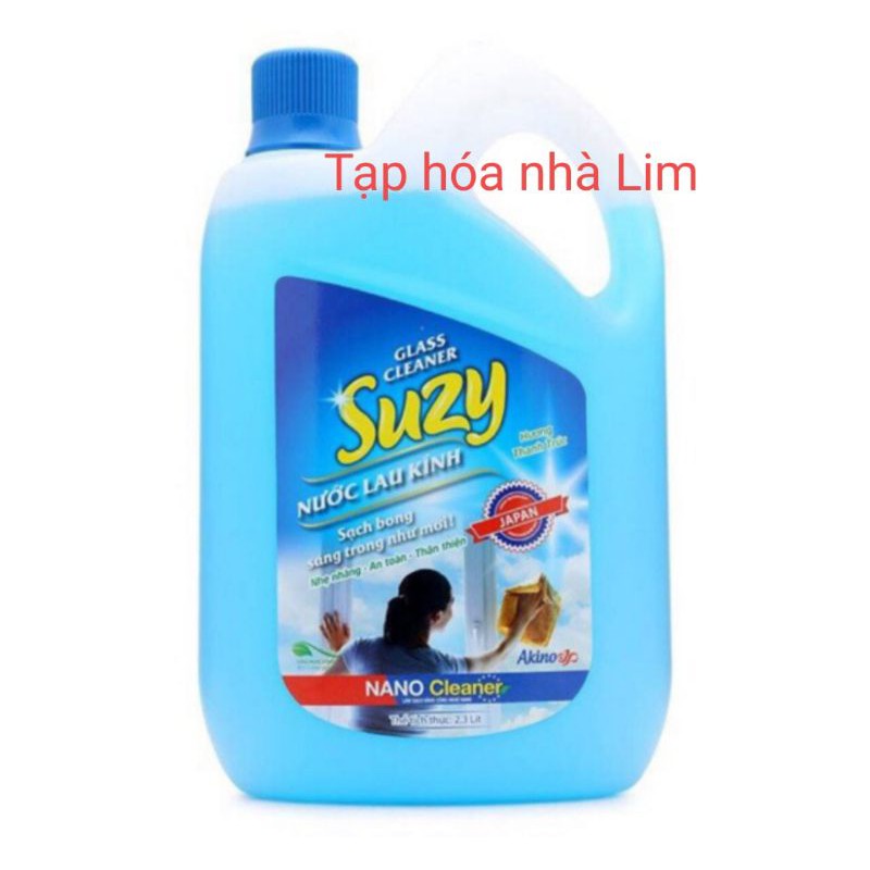 Nước lau kính SUZY 4L - thành phần HỮU CƠ, chất lượng NHẬT BẢN